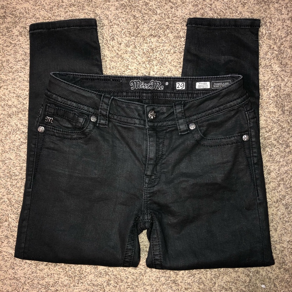 Miss Me Jeans in Black